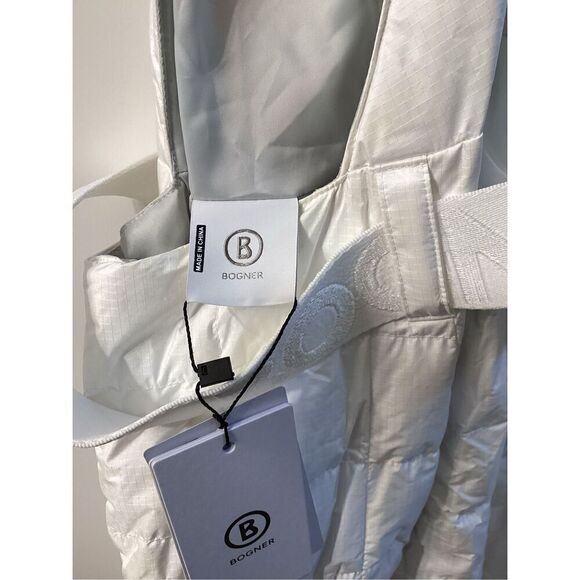 Bogner‎ Lory-D Off-White Quilted Ski Pants | Size 12 | NWT - Picture 12 of 16